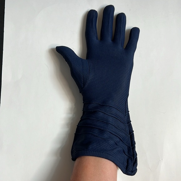 Vintage Picnit By Van Raalte Ladies Navy Day Gloves Size 6 - Picture 4 of 8